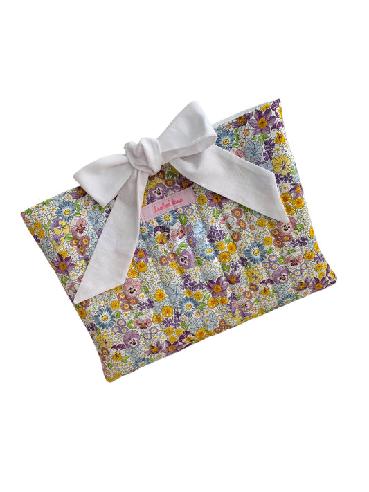 Floral Bouquet Quilted Book Sleeve