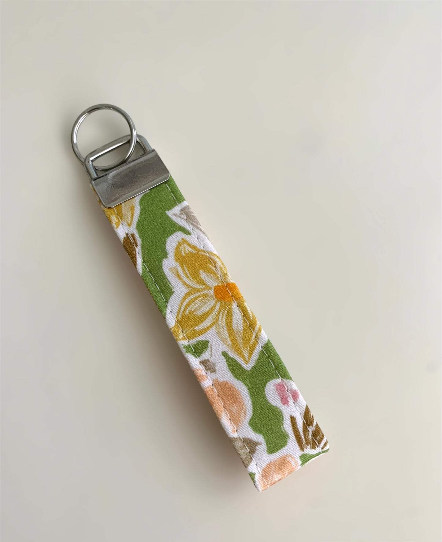 Mini Green Flower Key Chain