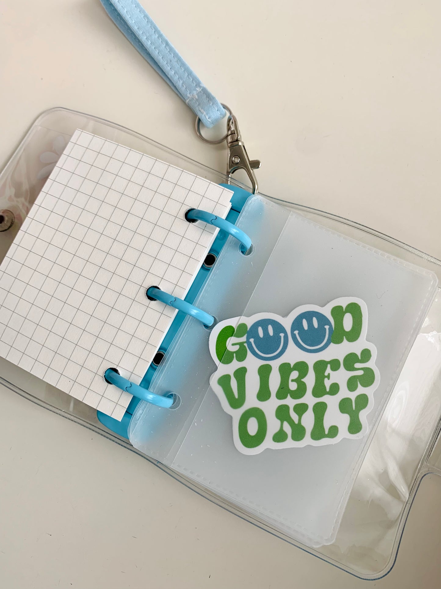 Daisy Blue Mini Notebook