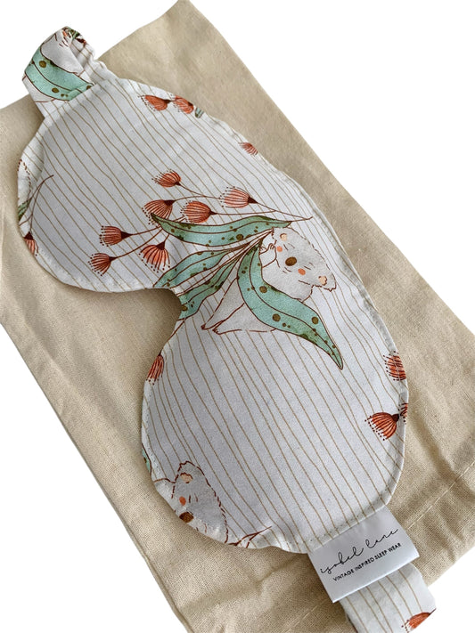 Sleepy Koala Wheat And Lavender Cotton Eye Pillow