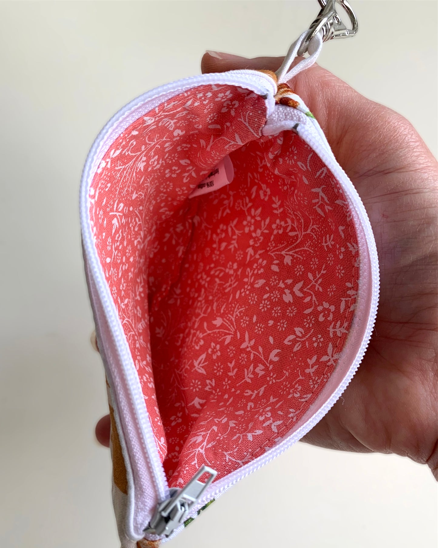 Highland Cow Coin Zipper Pouch