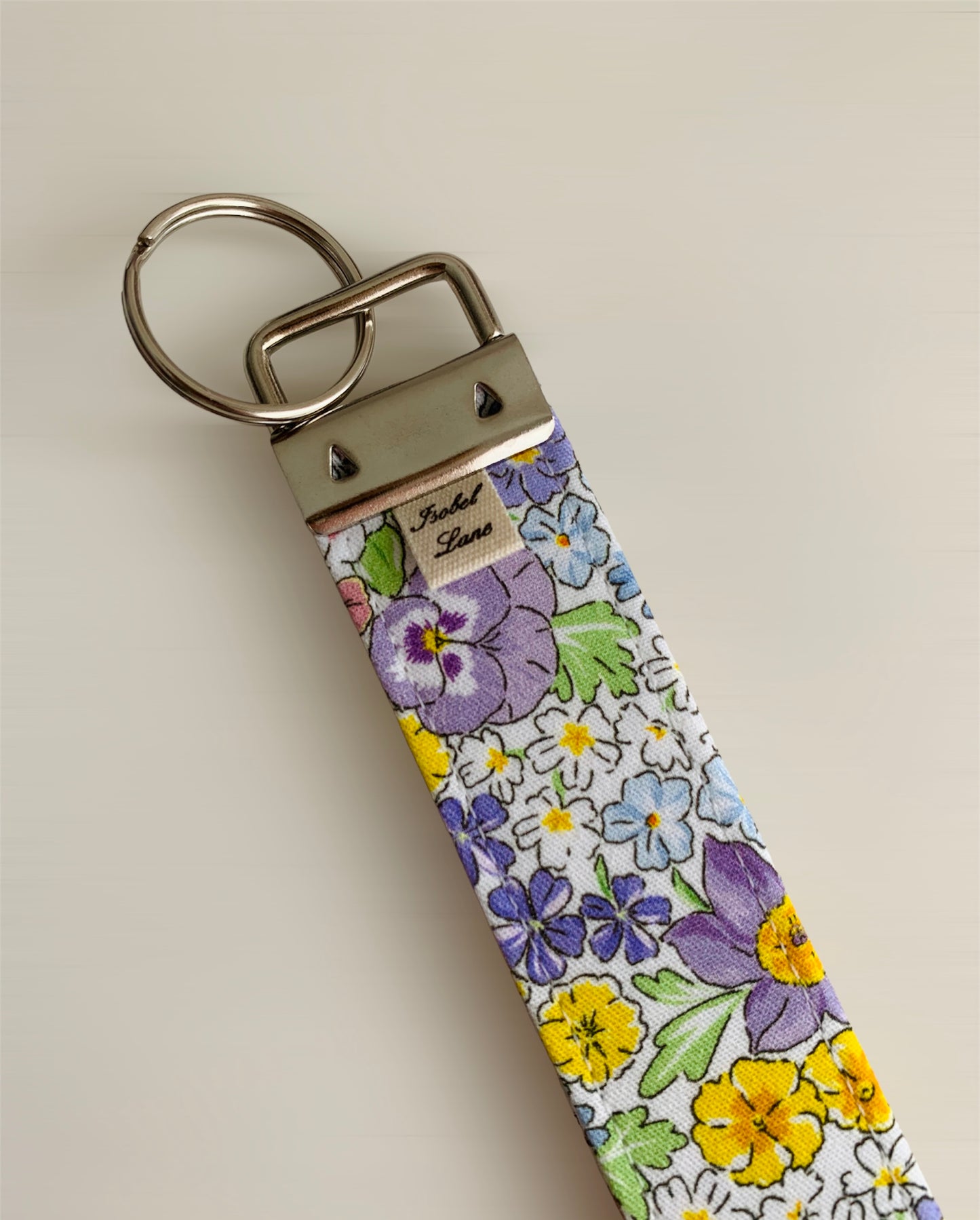 Floral Bouquet Wristlet Key Chain