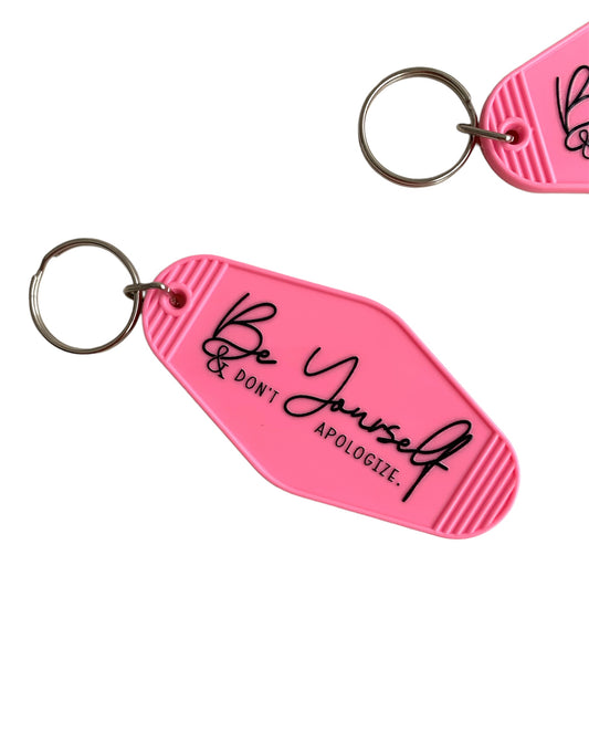 Barbie Pink Motel Key Chain