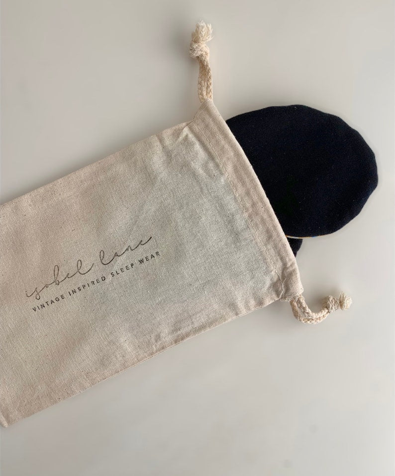 Mustard Pink Floral Cotton Sleep Eye Mask