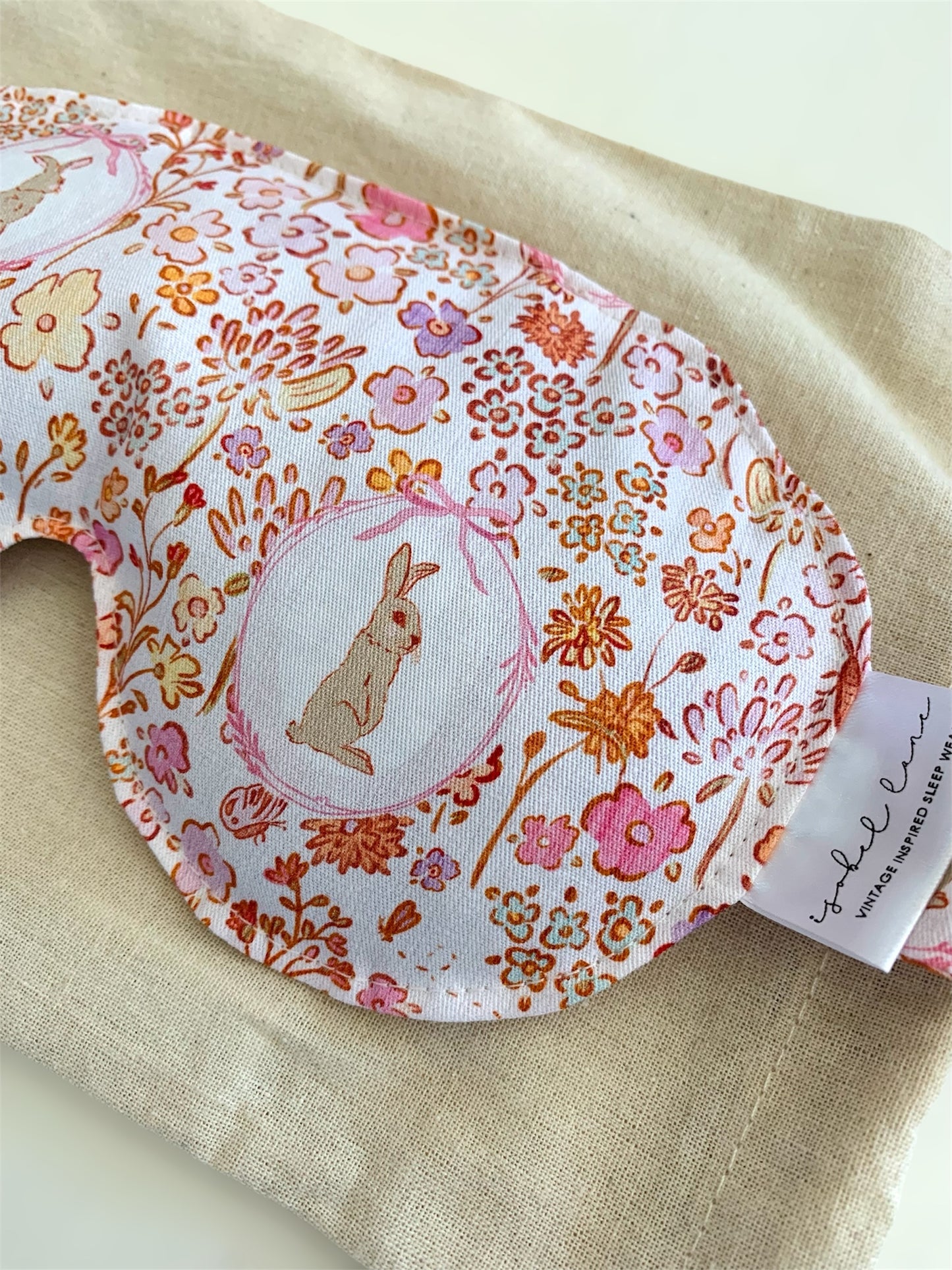 Rabbit Garden Wheat And Lavender Cotton Eye Pillow