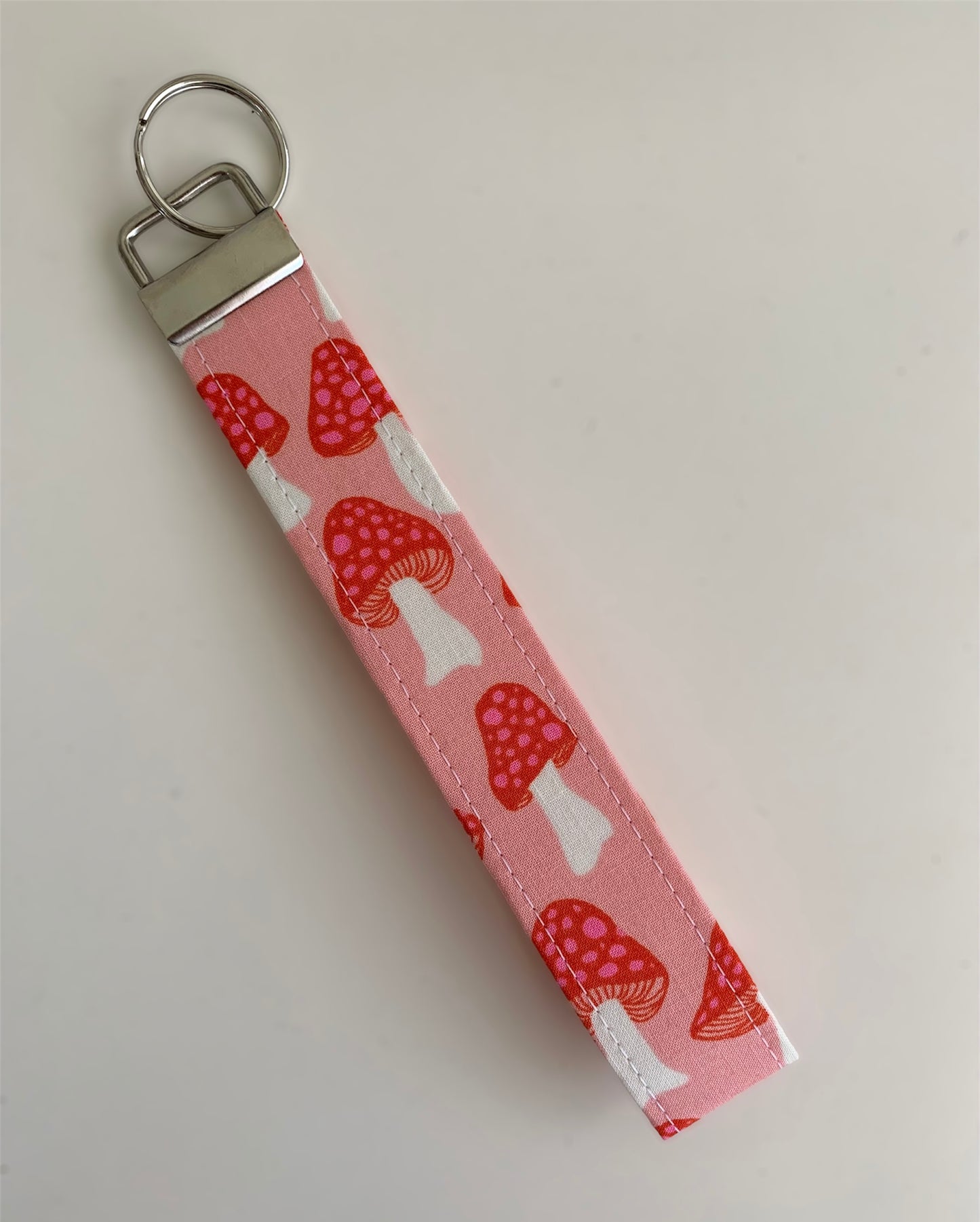 Mushroom Wristlet Key Chain