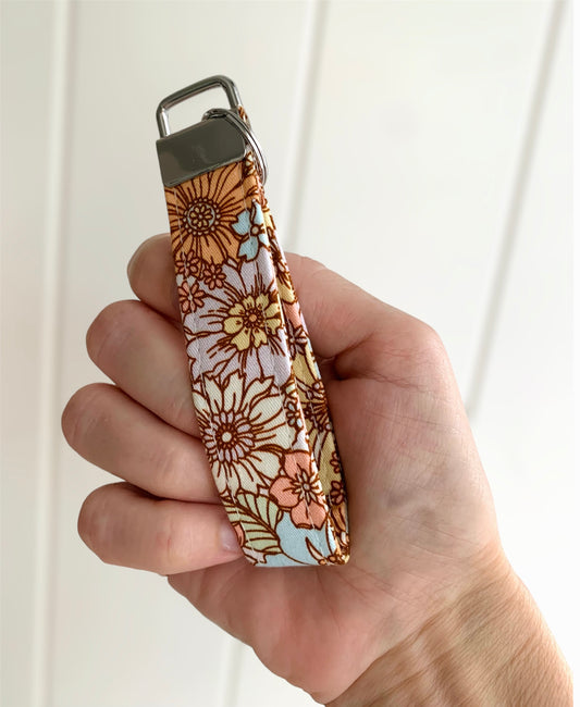 Summer Floral Mini Key Chain