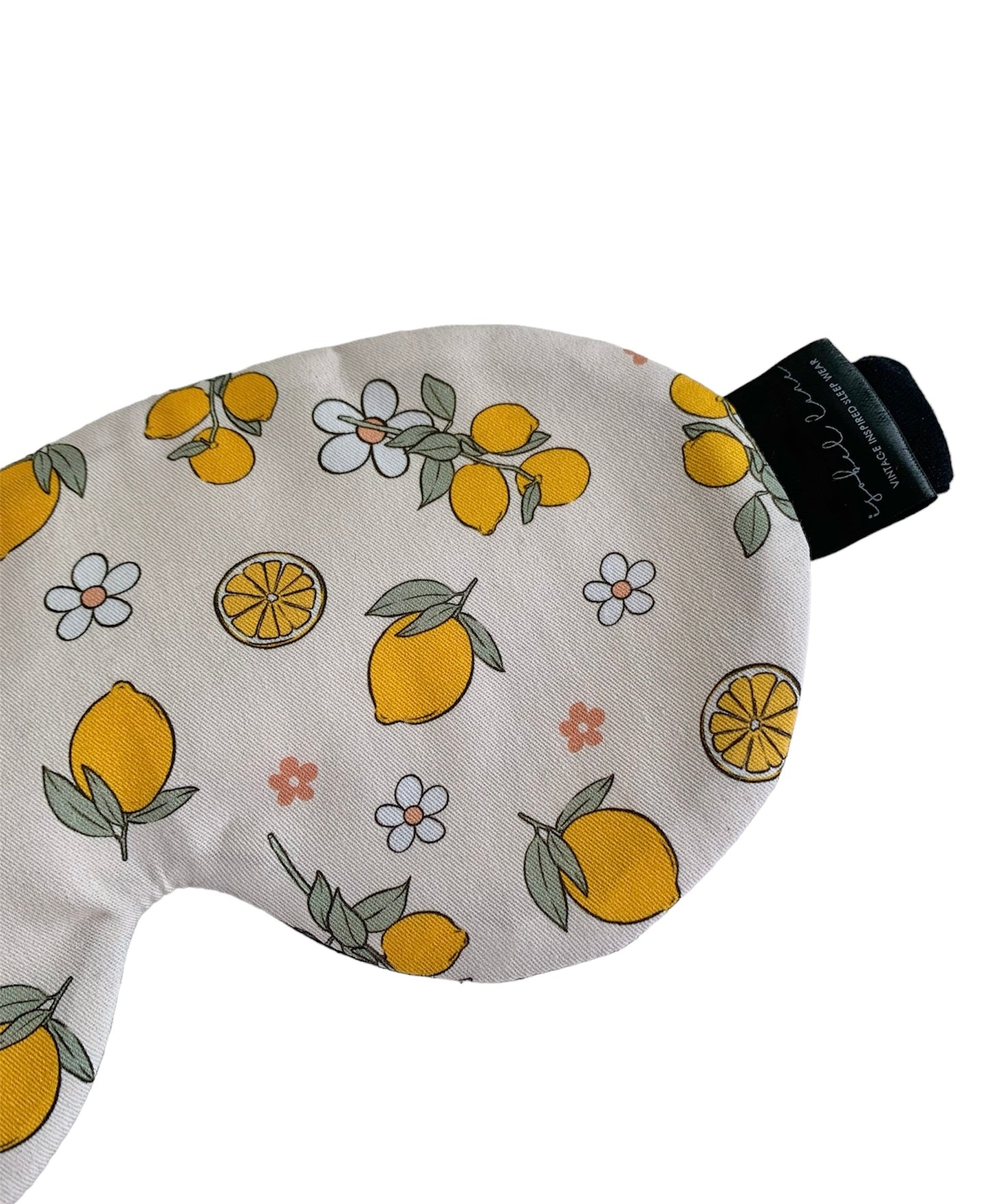 Lemon Cotton Sleep Eye Mask