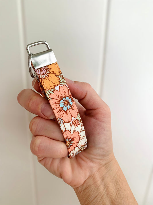 Summer Floral Mini Key Chain