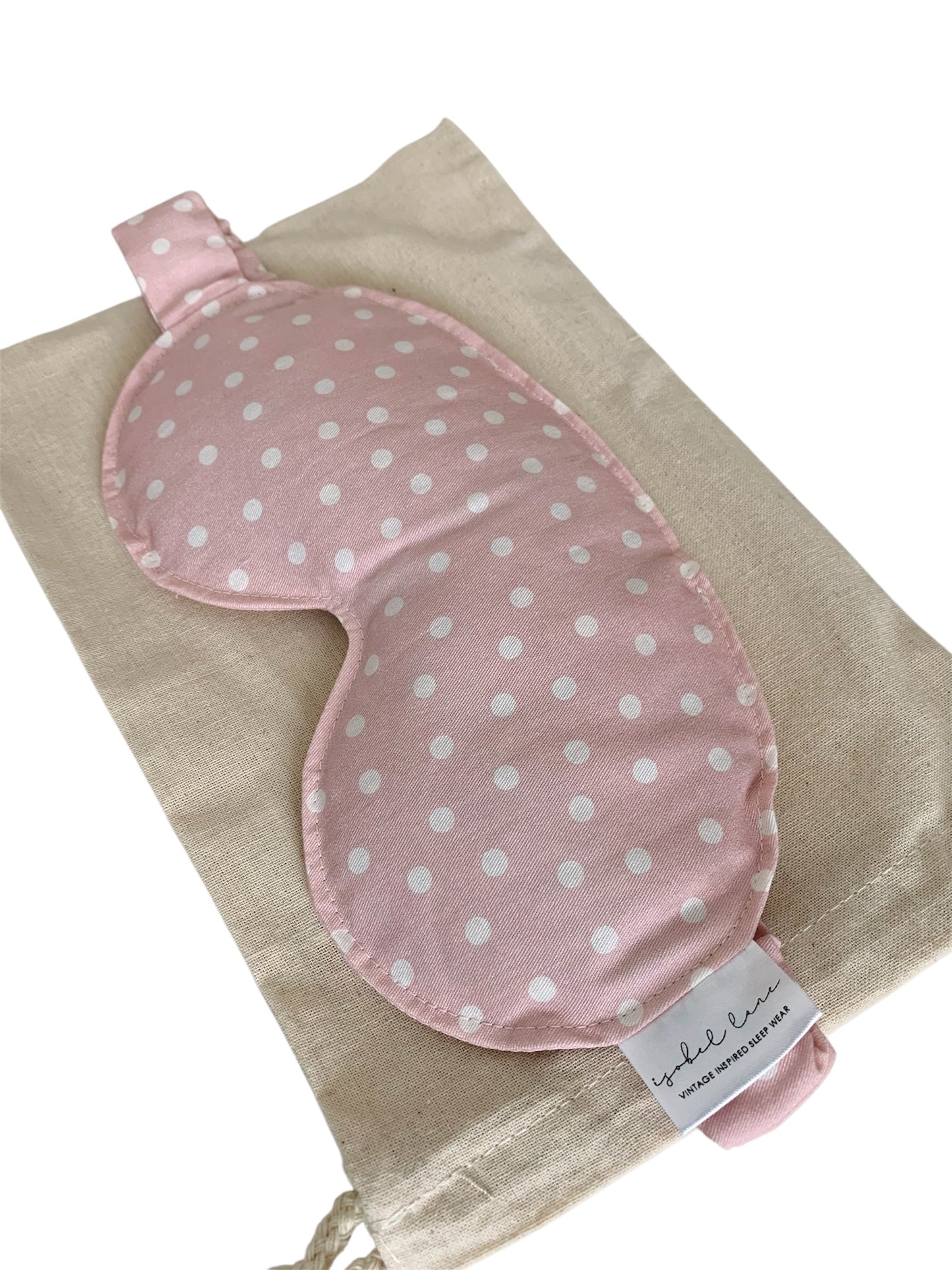 Pink Spot Wheat And Lavender Cotton Eye Pillow