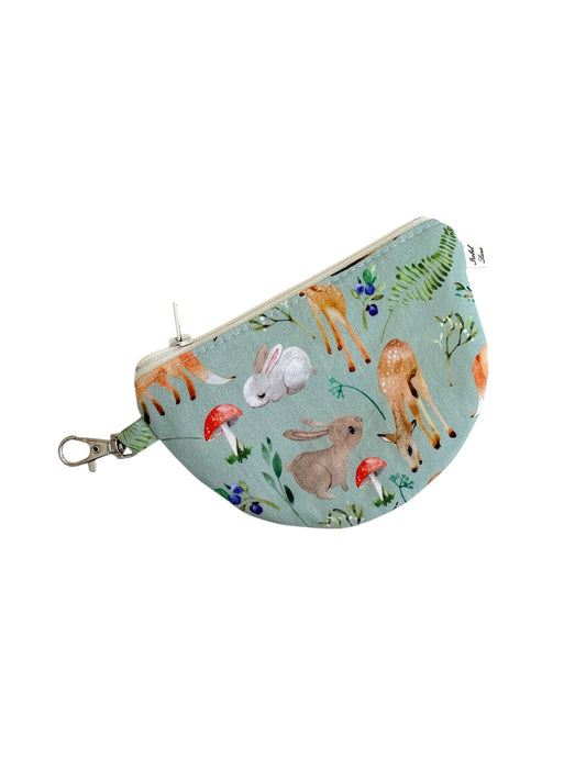 Rabbit Deer Coin Purse Zipper Pouch