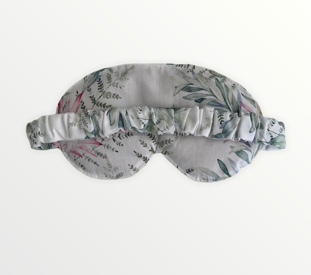 Wheat And Lavender Floral Cotton Eye Pillow