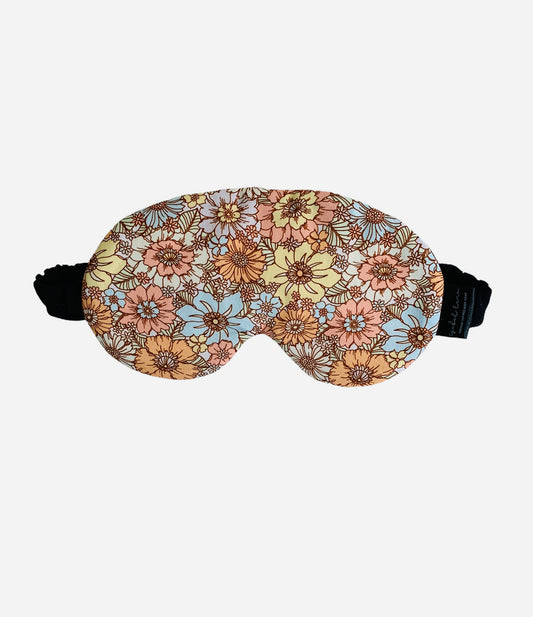 Summer Floral Cotton Sleep Eye Mask