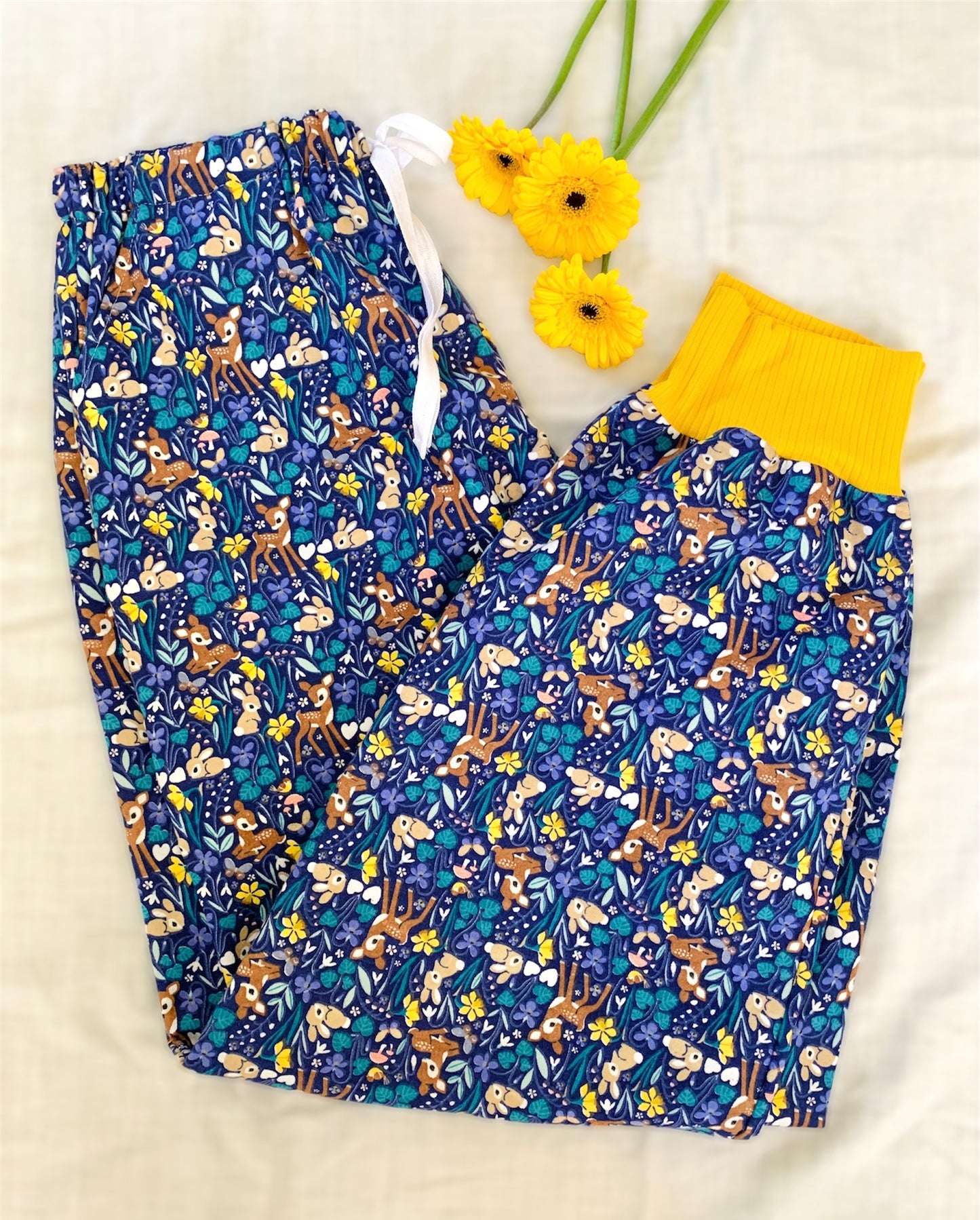Women’s Bunny Woodland Flannelette Pyjama Pants