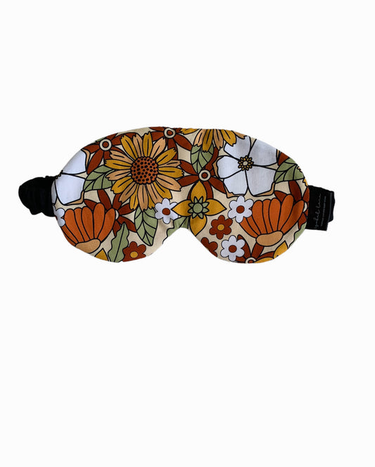 Sunflower mustard flower Cotton Sleep Eye Mask